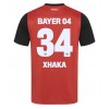 Bayer Leverkusen Granit Xhaka #34 Hemmatröja 2024-25 Korta ärmar